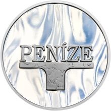 Ryzí přání PENÍZE - velká stříbrná Medaille 1 Oz